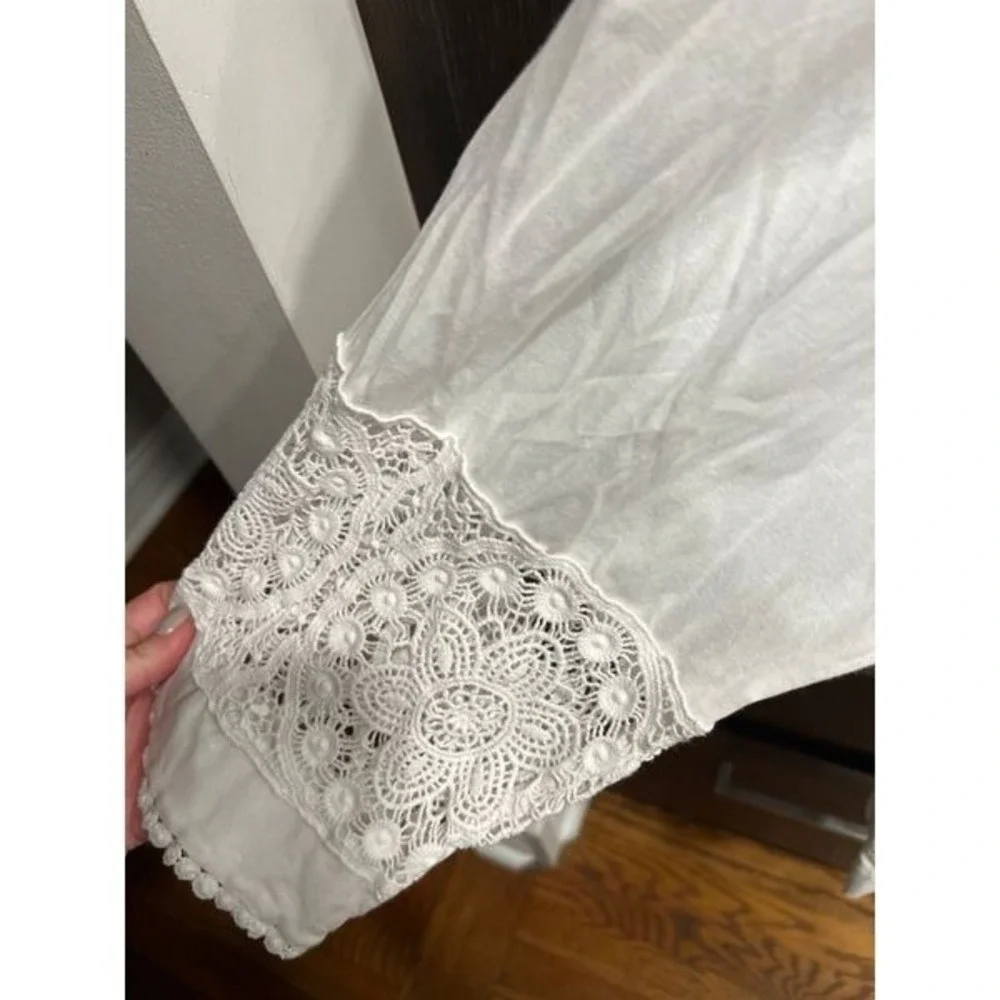 Charter‎ Club white blouse woman's 2XL